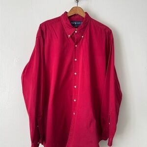 Red Ralph Lauren Men’s Button Down.